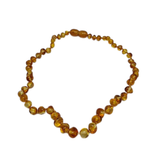 Adult amber necklace - Honey