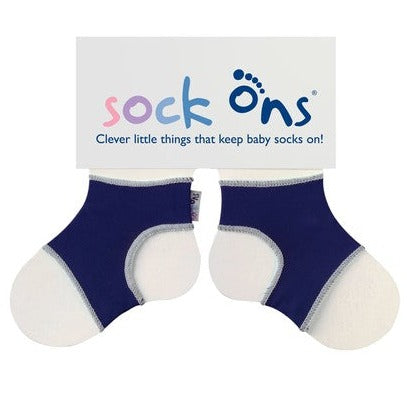 Baby Sock Ons - Dark blue