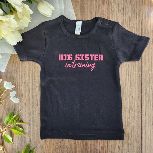 Big sister in training tee