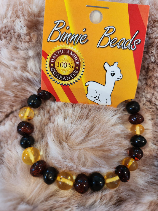Adults Amber bracelet - Mix
