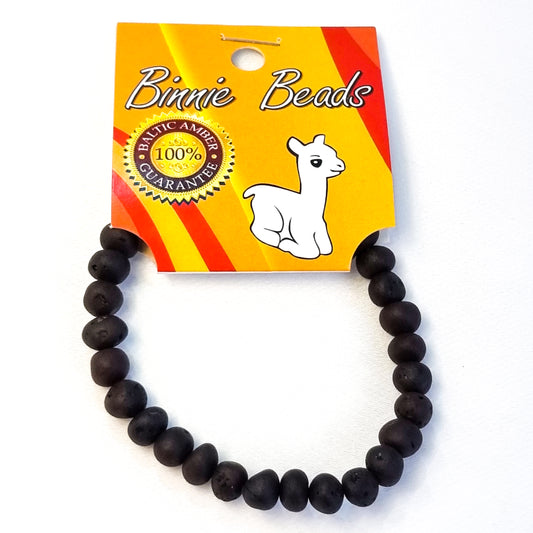 Adult amber bracelet - Cherry