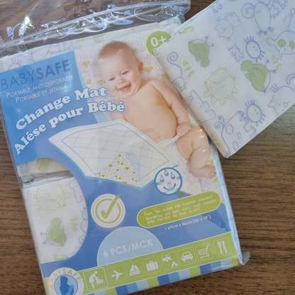 Disposable baby change mat (6 pack) – Double 8 Holdings