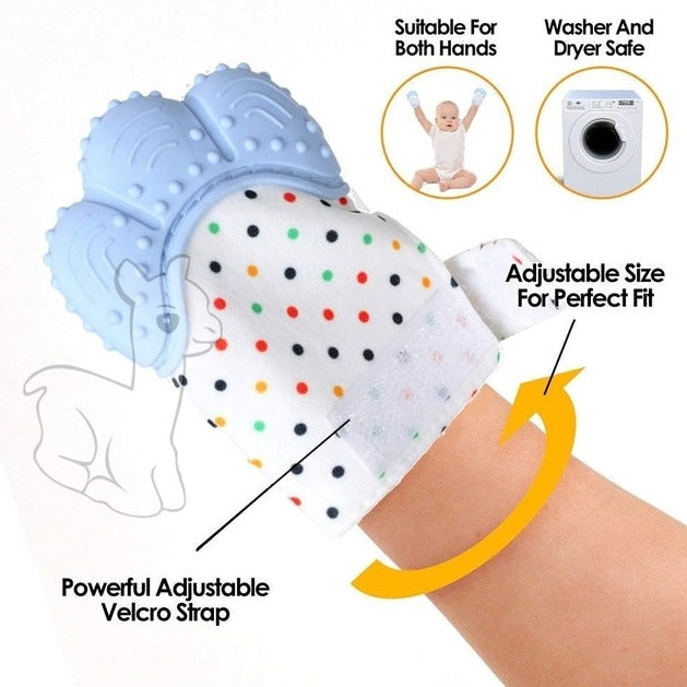 Teething mittens