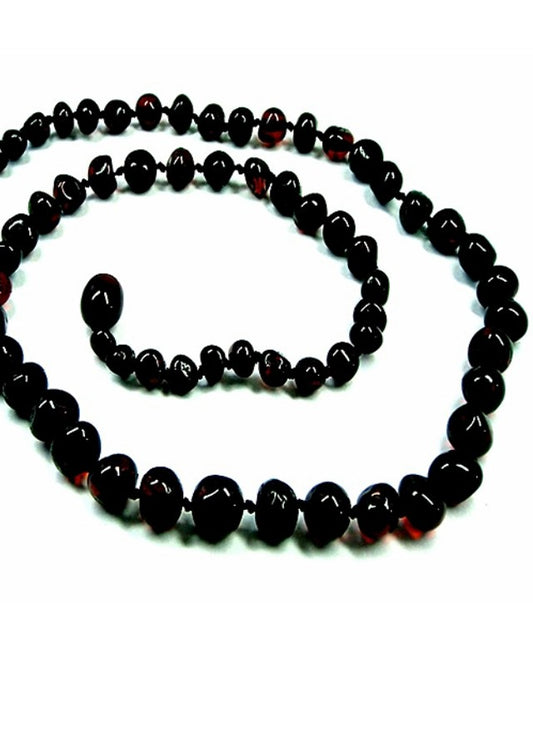 Baby amber necklace - Cherry