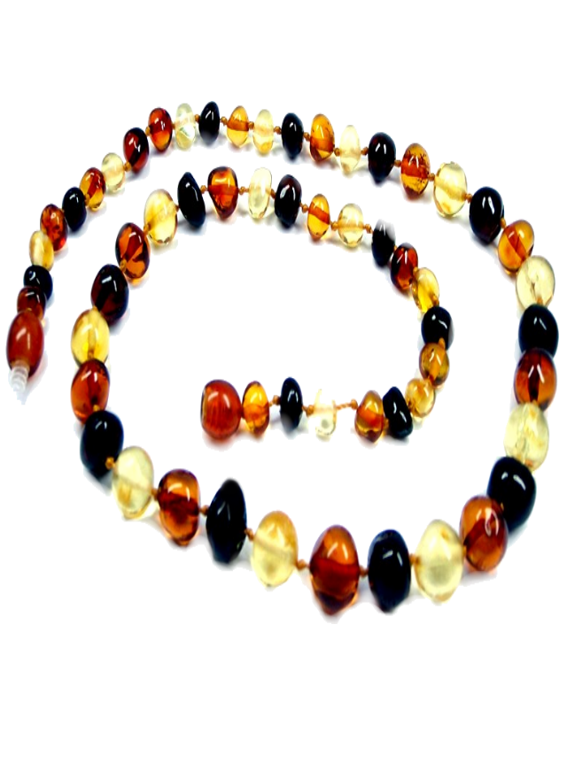 Adult amber necklace Mix Double 8 Holdings
